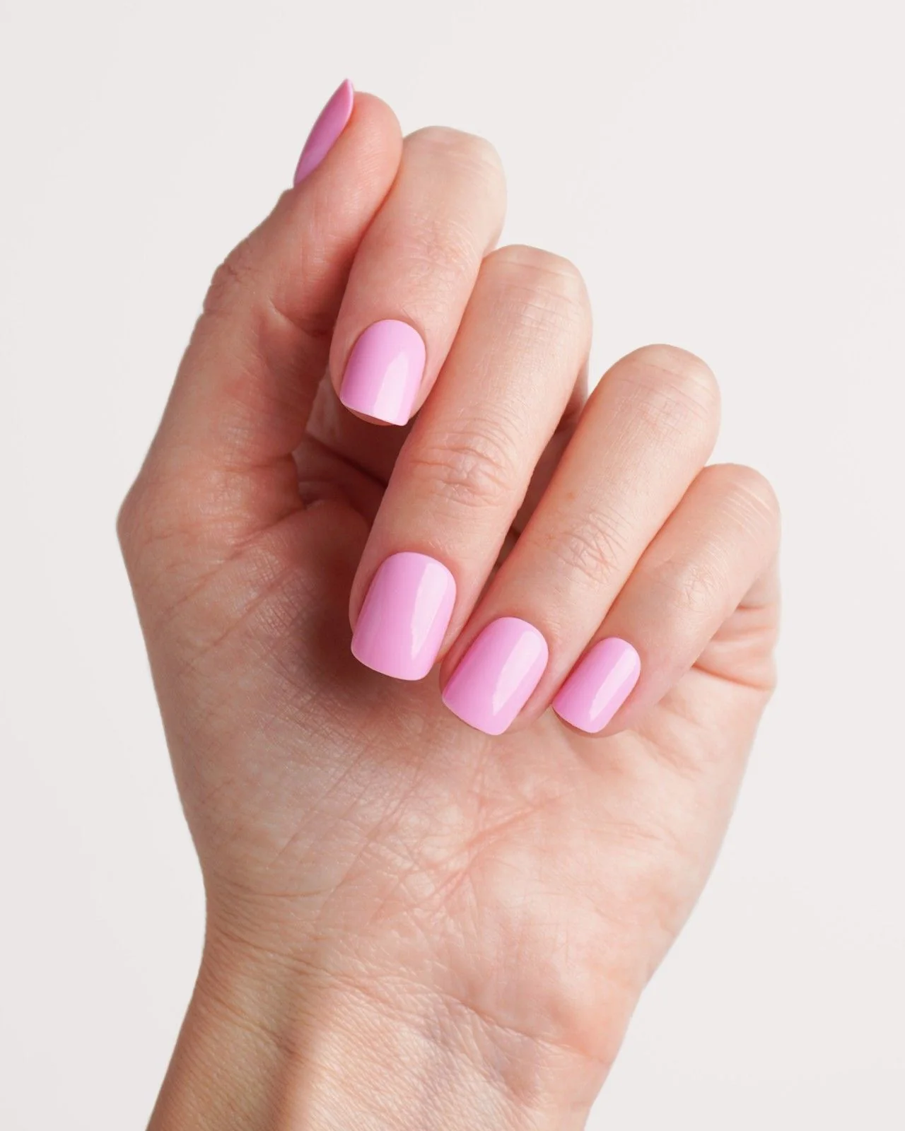 Barbie Girl Extra Corte Quadrate Press Ons in Soft Gel - Image 4