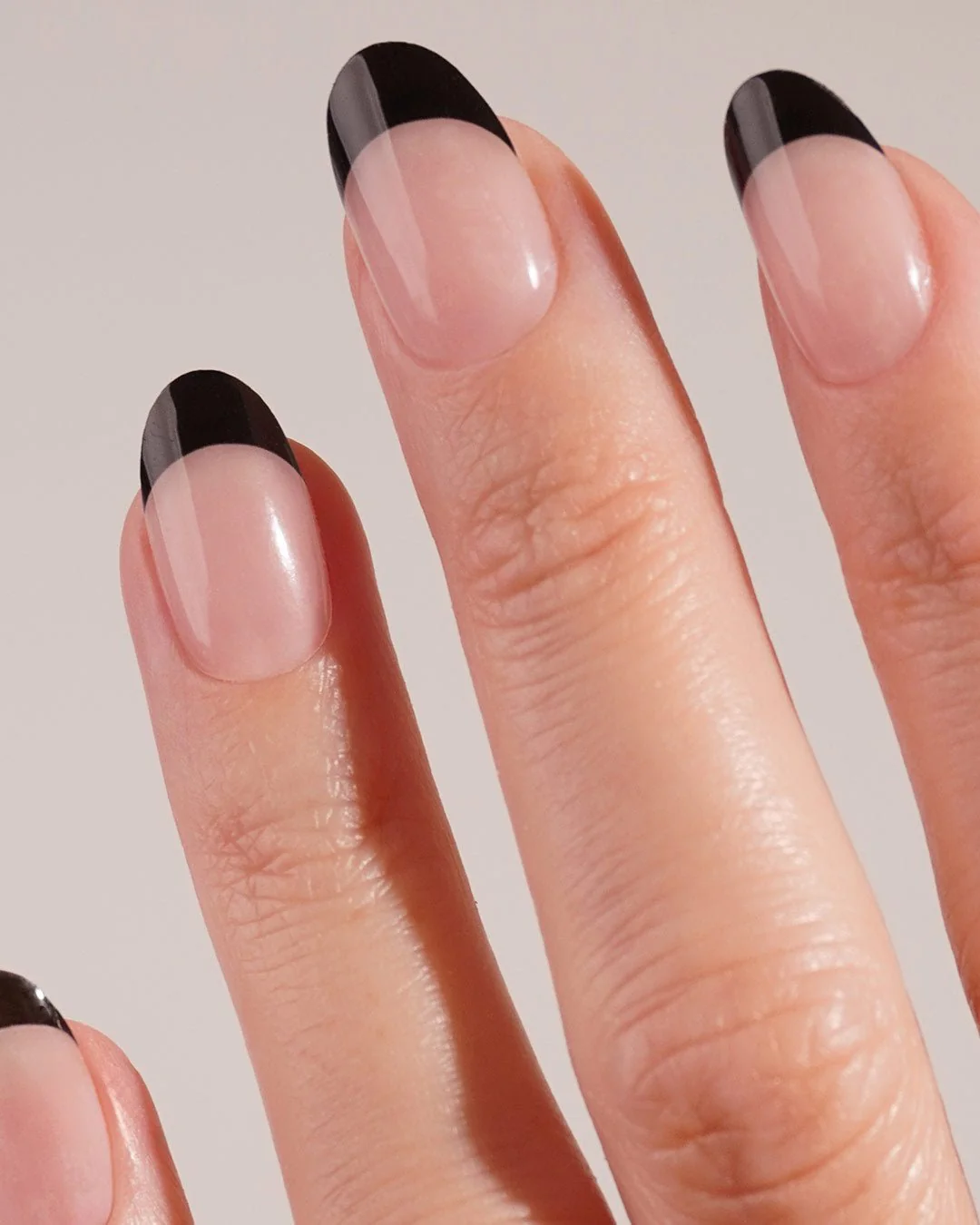 Black French Strisce in Gel - Image 2