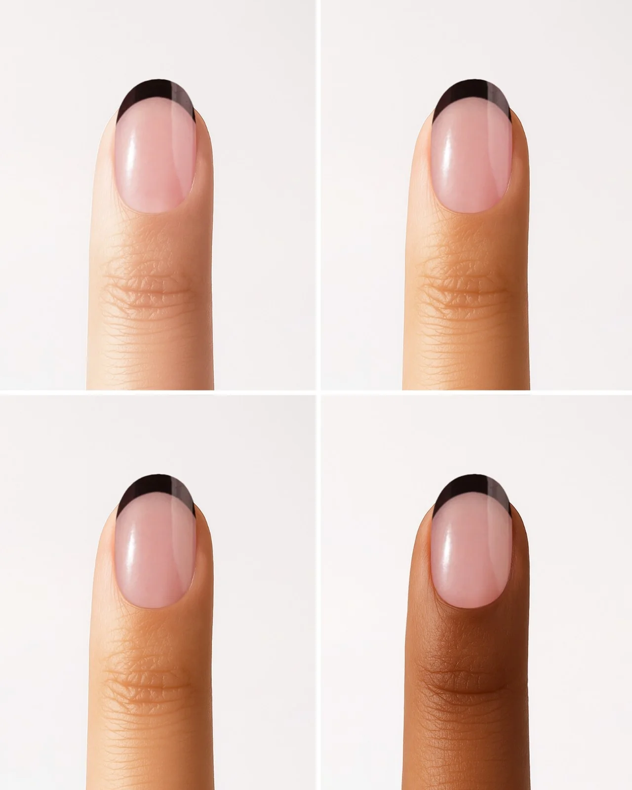 Black French Strisce in Gel - Image 5
