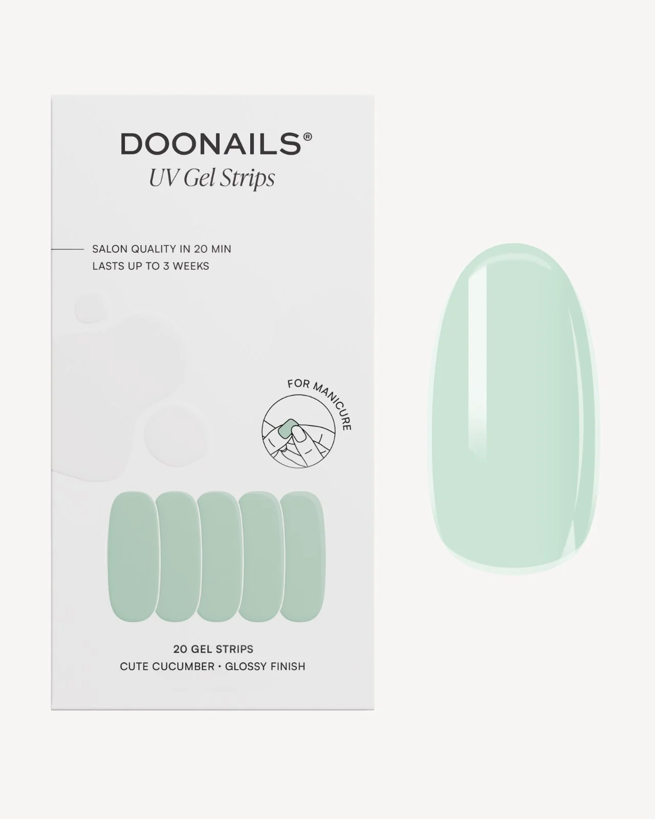 Cute Cucumber Strisce in Gel