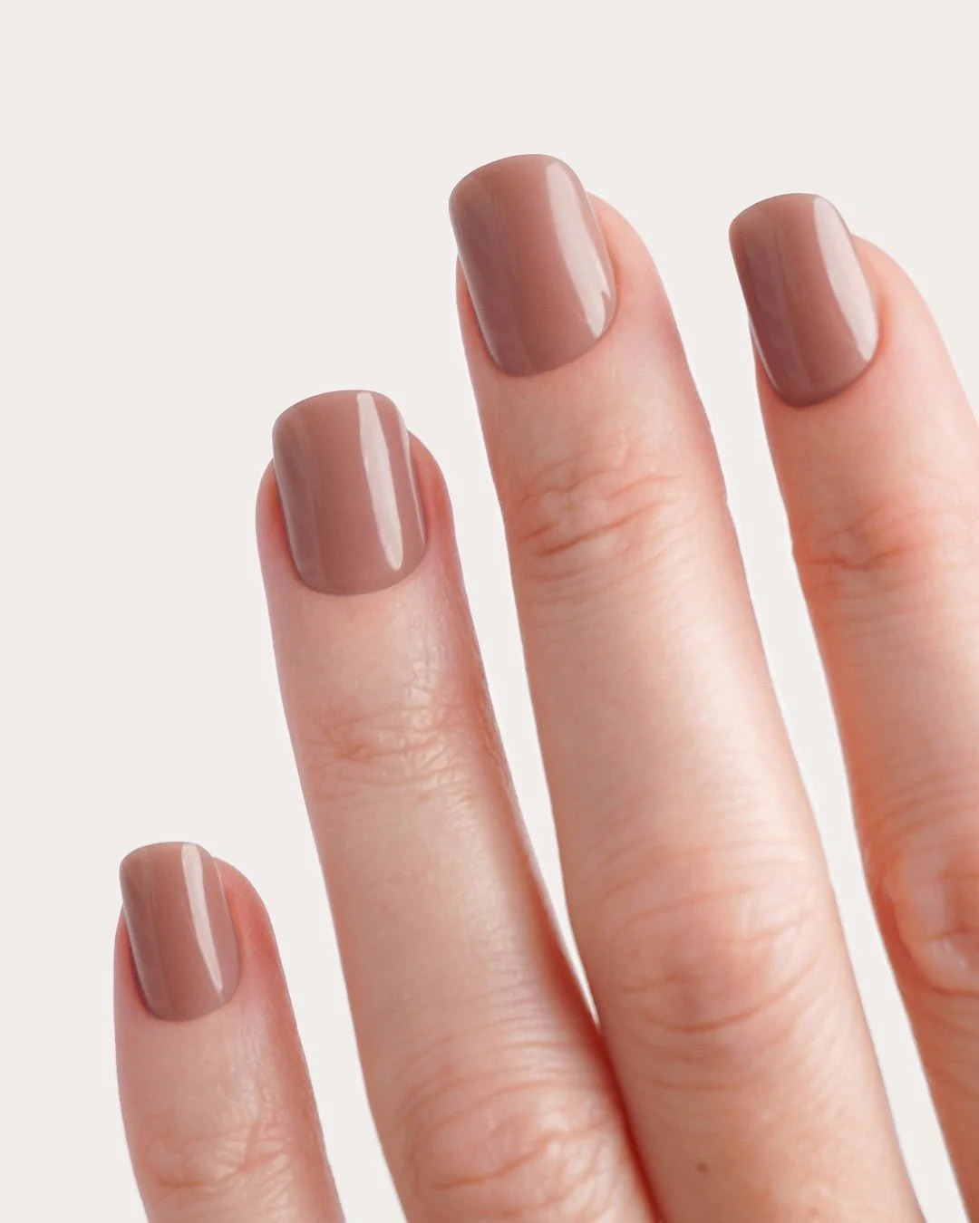 Espresso Extra Corte Quadrate Press Ons in Soft Gel - Image 2