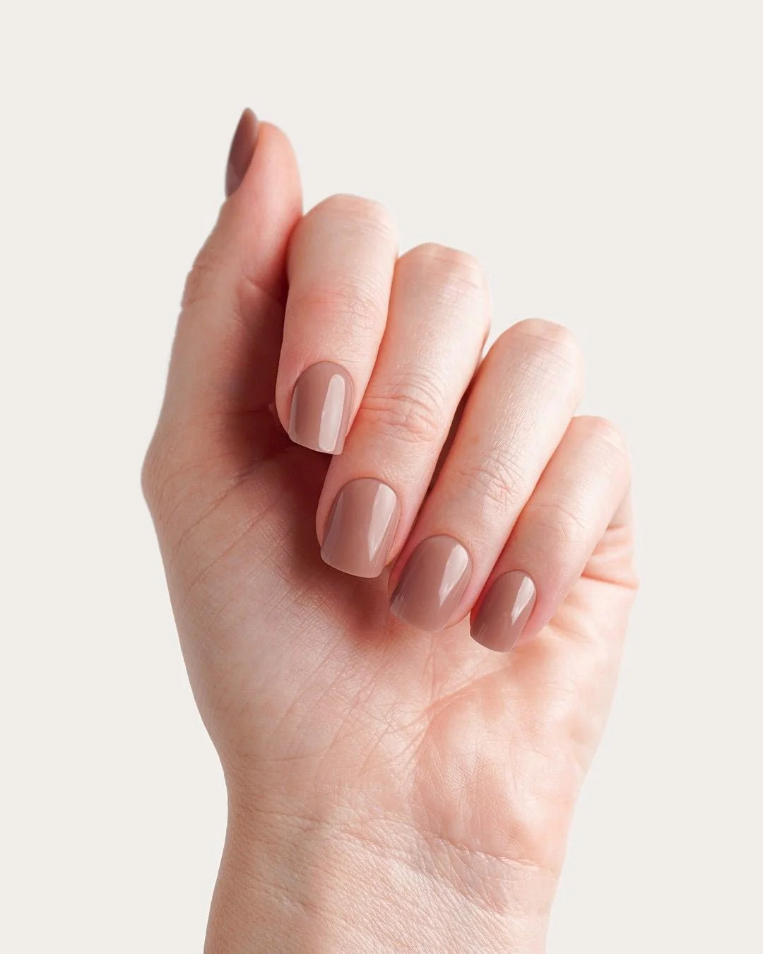 Espresso Extra Corte Quadrate Press Ons in Soft Gel - Image 4