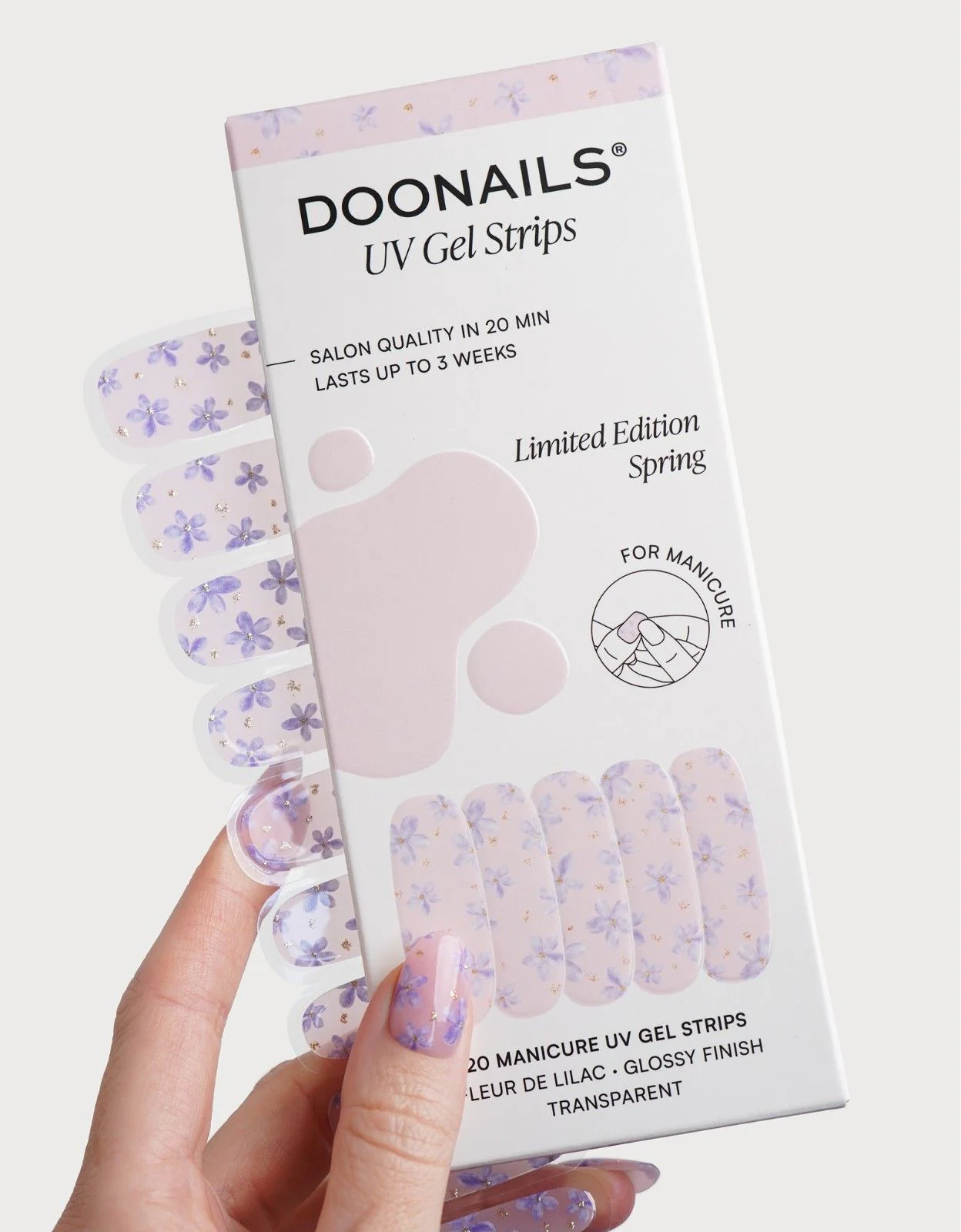 Edizione Limitata Fleur de Lilac Strisce in Gel - Image 3