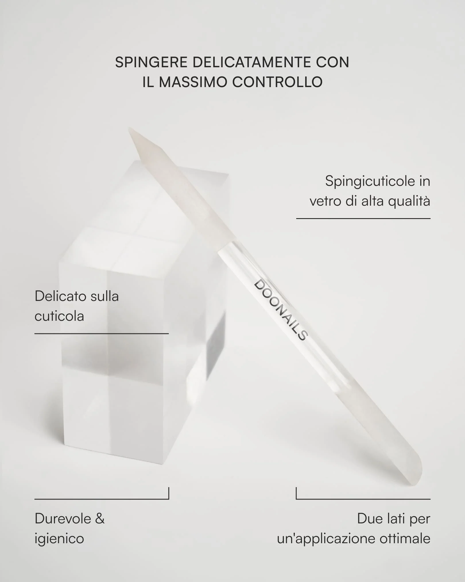 Spingi cuticole in vetro - Image 2