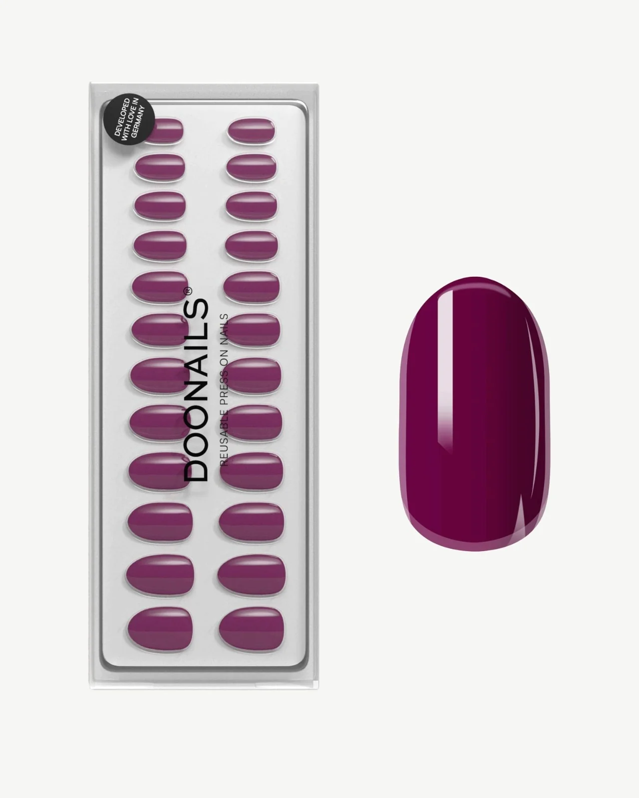 Into You Medie Rotonde Press Ons in Soft Gel