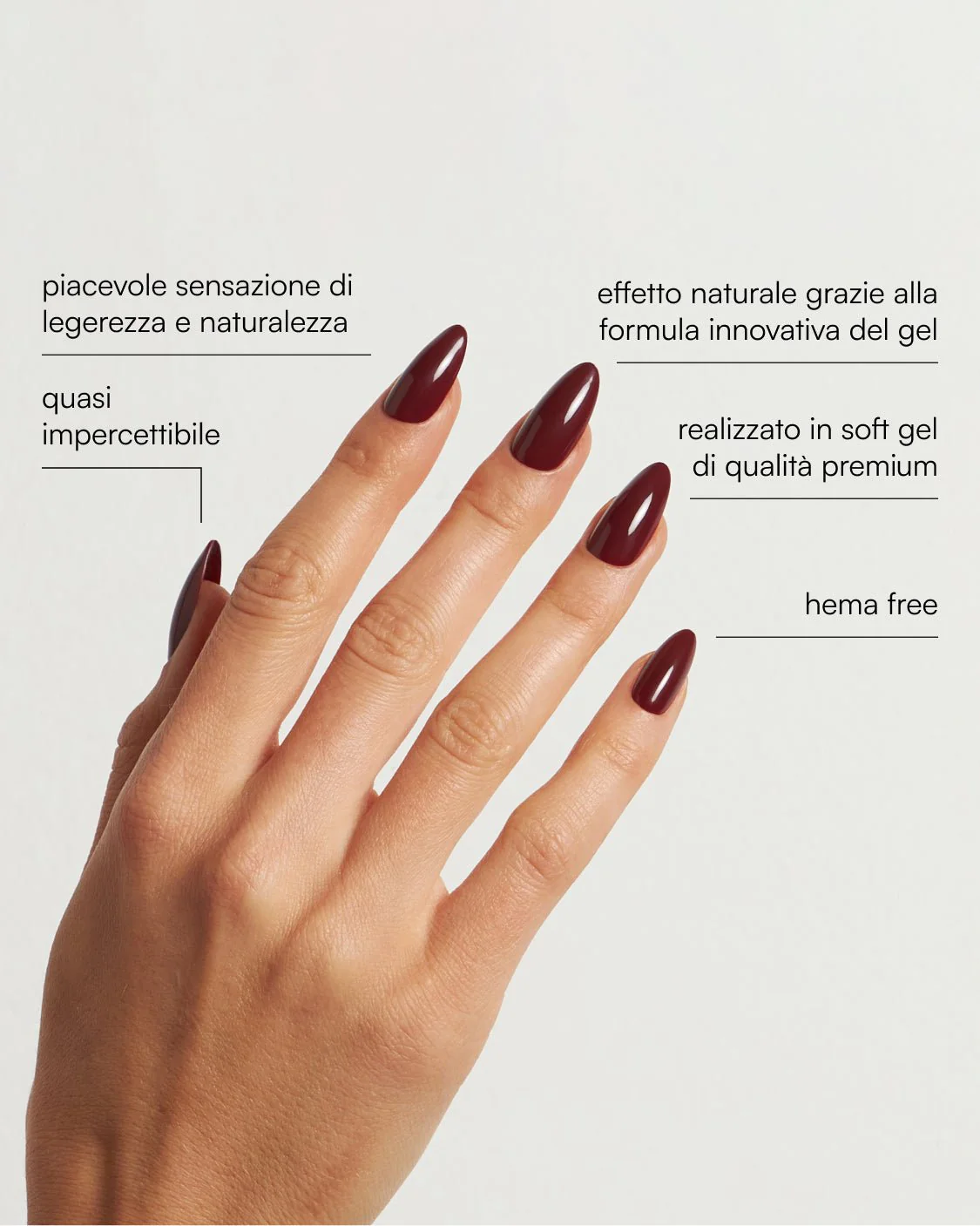 Love Paris Medie Mandorla Press Ons in Soft Gel - Image 3