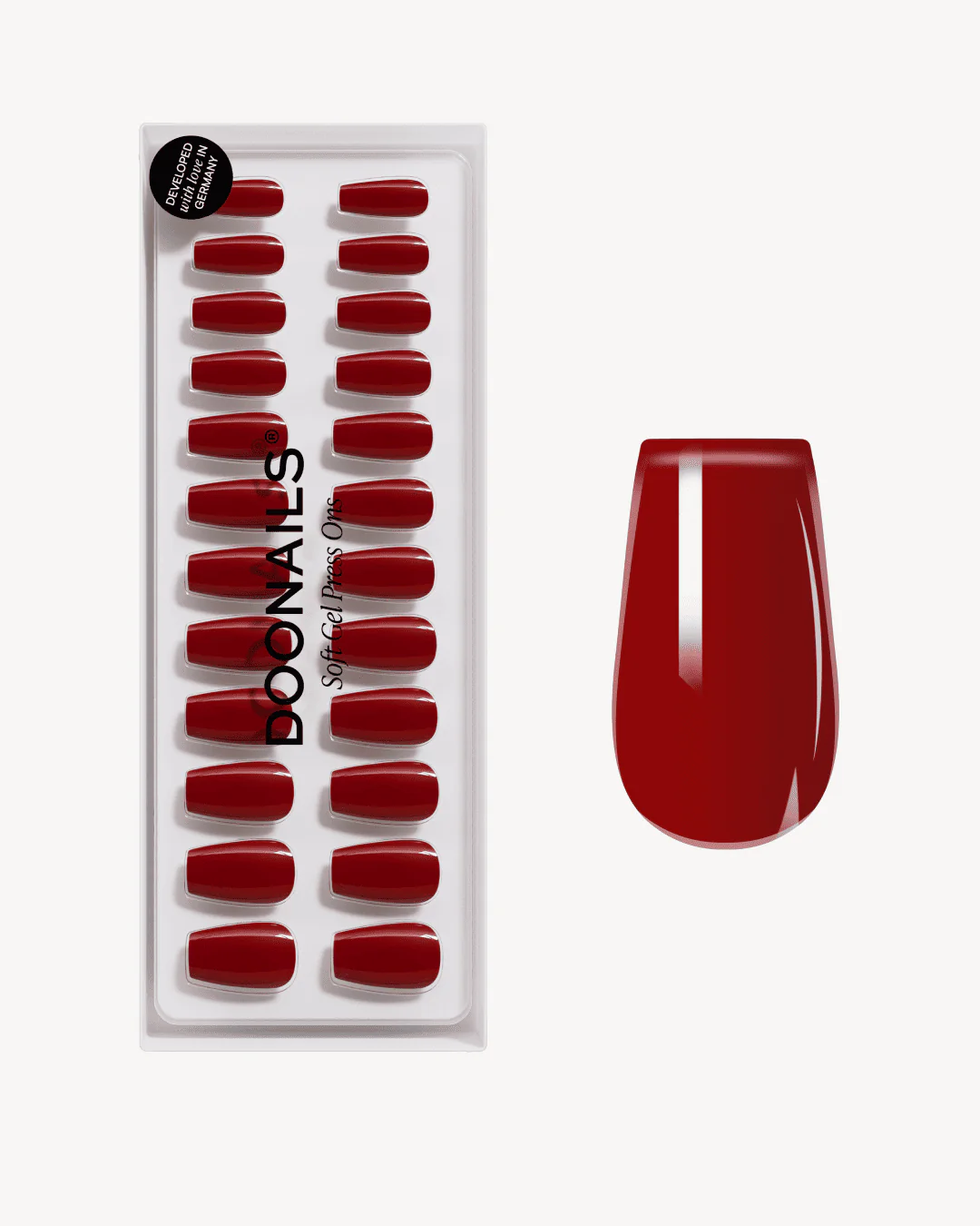 Mon Cheri Corte Coffin Press Ons in Soft Gel