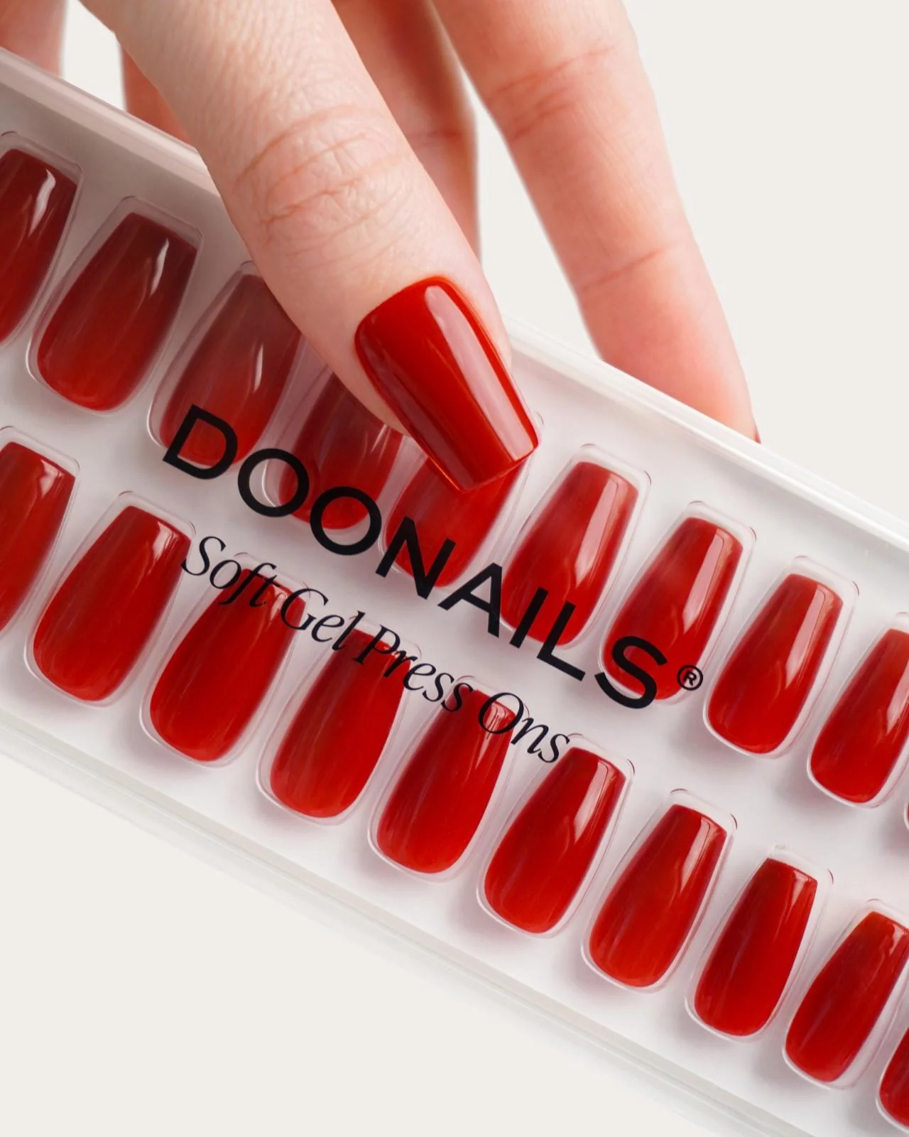 Mon Cheri Corte Coffin Press Ons in Soft Gel - Image 5