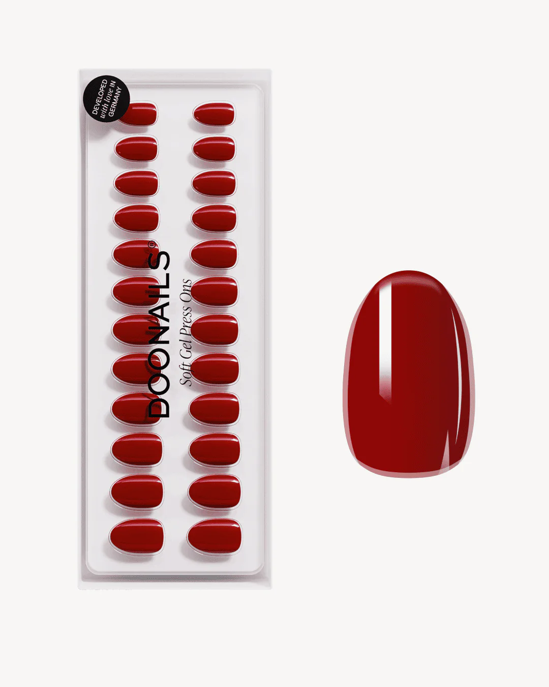 Mon Cheri Corte Rotonde Press Ons in Soft Gel