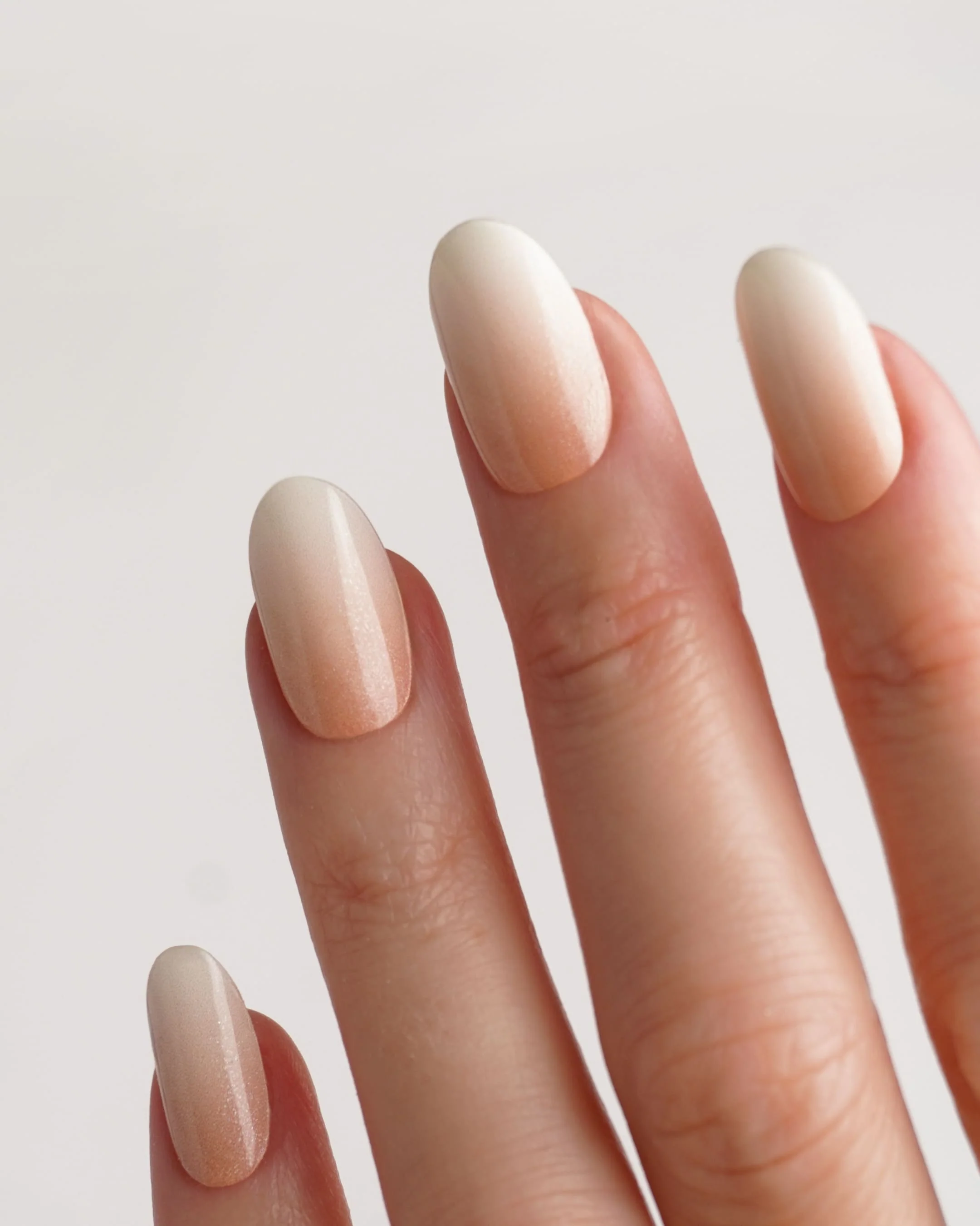 Nude Glitter Babyboomer Strisce in Gel - Image 2