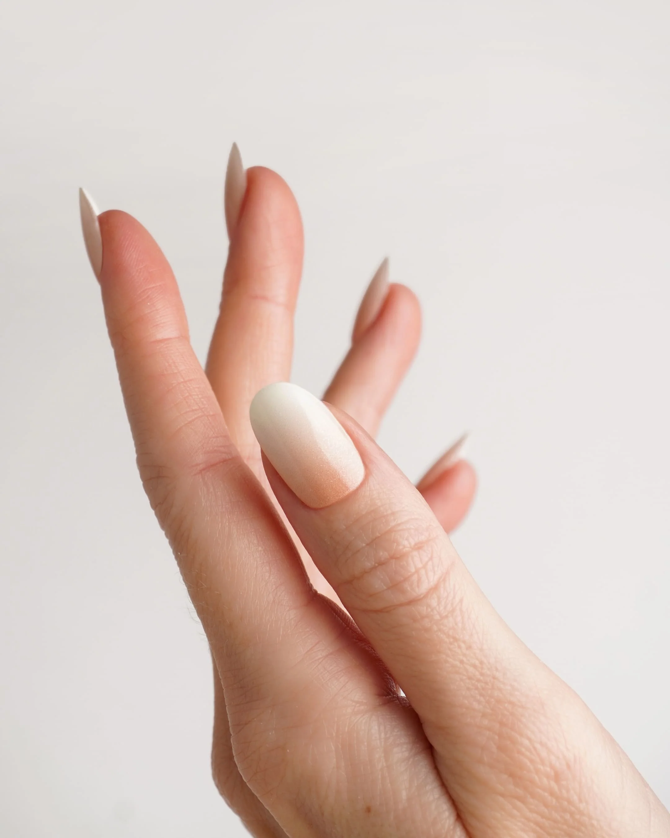 Nude Glitter Babyboomer Strisce in Gel - Image 4