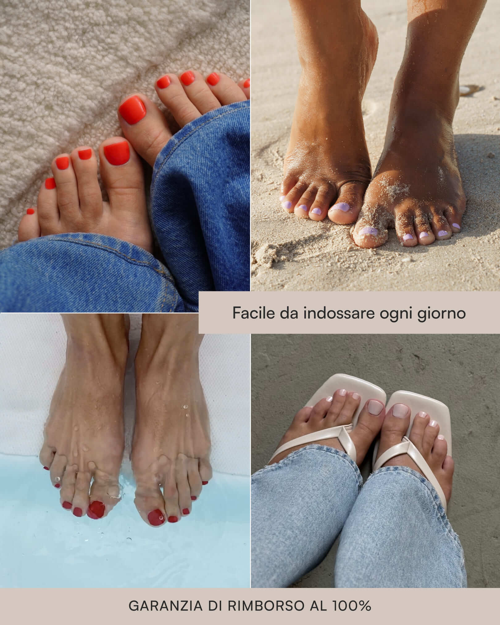 Kit Iniziale Primavera - Strisce in Gel Pedicure - Image 11
