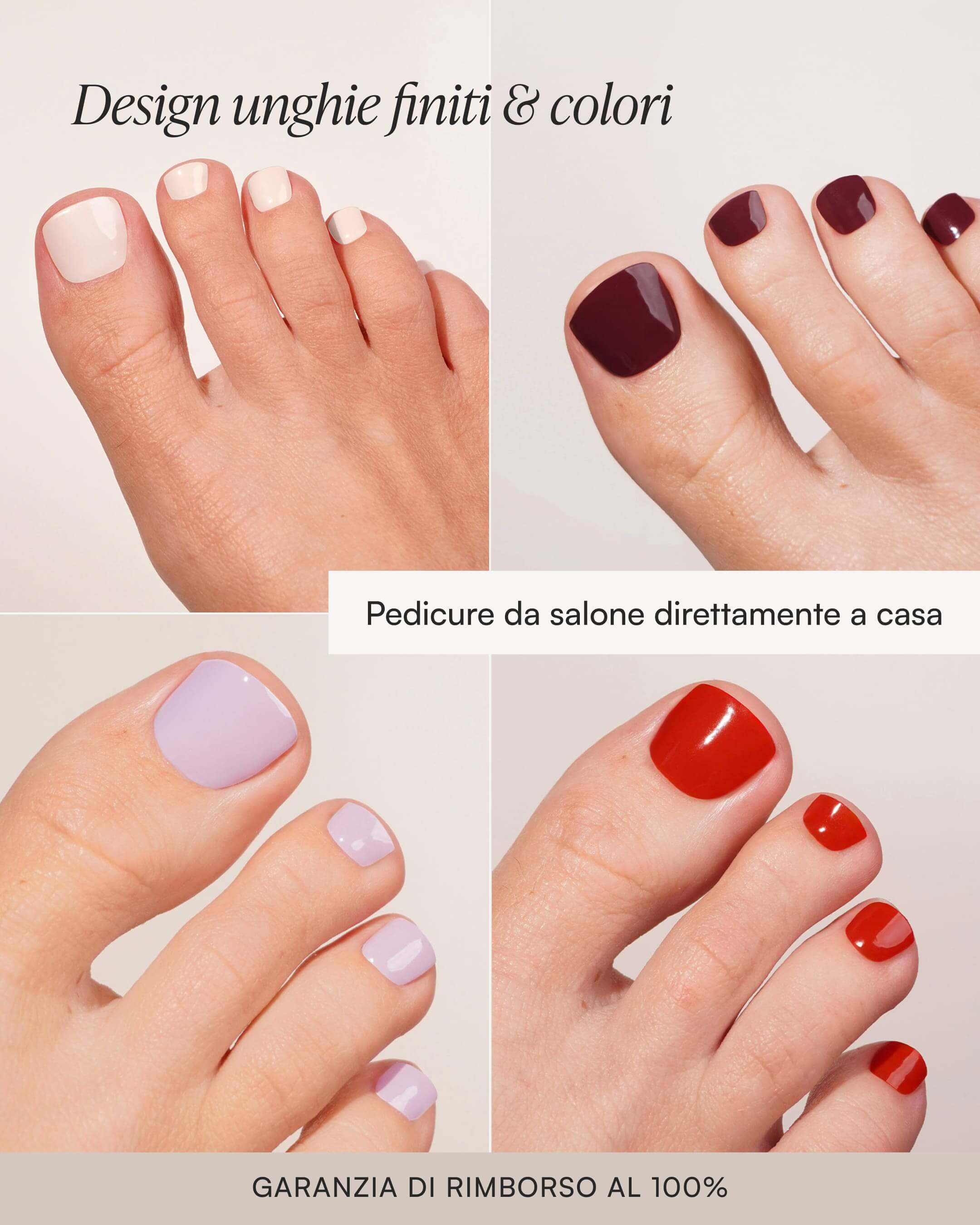 Kit Iniziale Primavera - Strisce in Gel Pedicure - Image 3