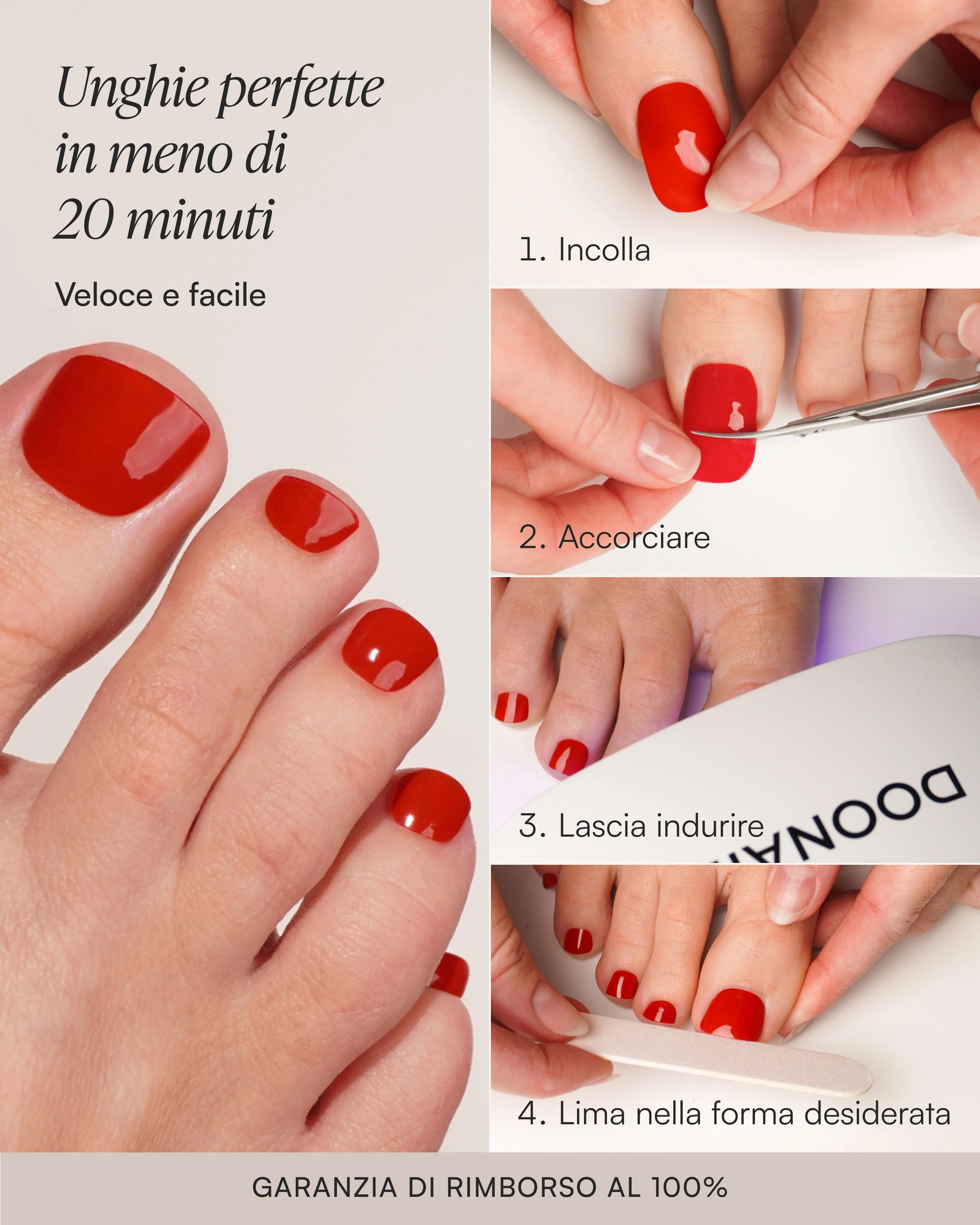 Kit Iniziale Primavera - Strisce in Gel Pedicure - Image 7