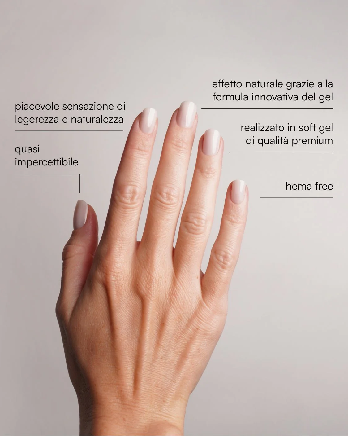 Pillow Talk Extra Corte Quadrate Press Ons in Soft Gel - Image 4