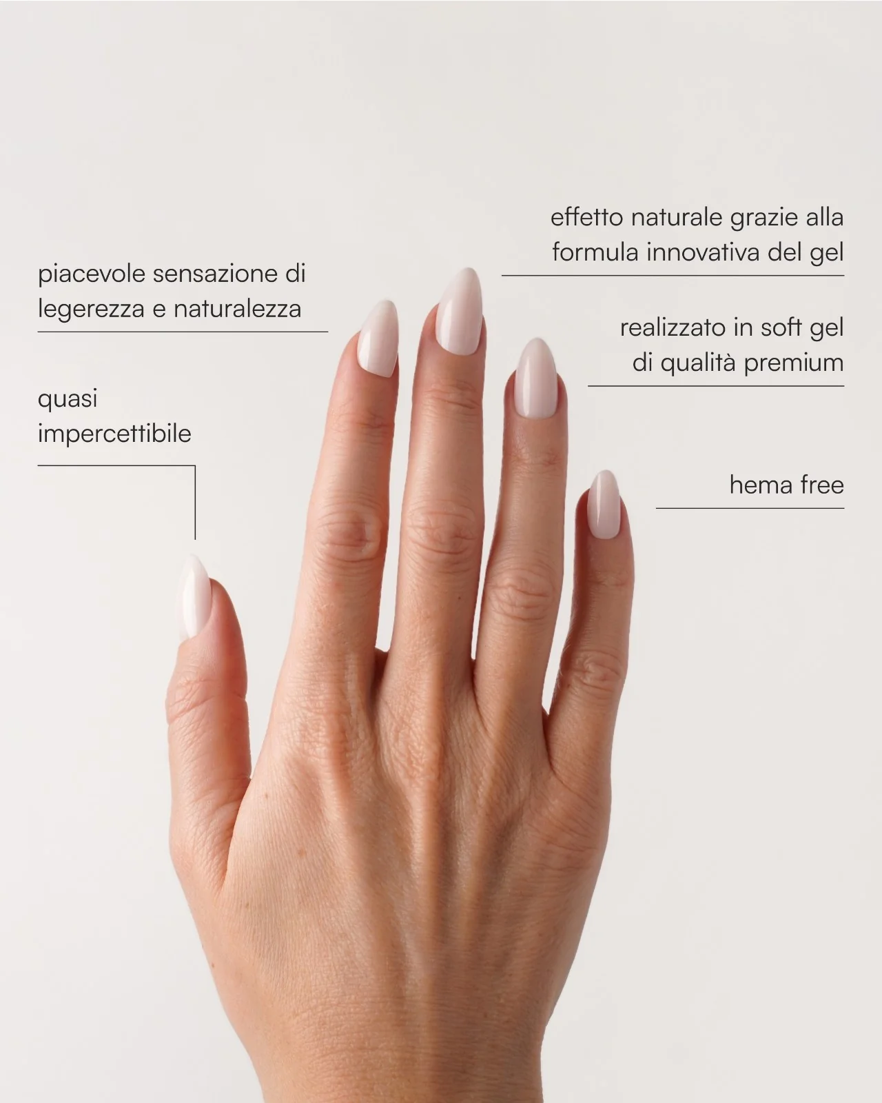 Pillow Talk Corte Mandorla Press Ons in Soft Gel - Image 3