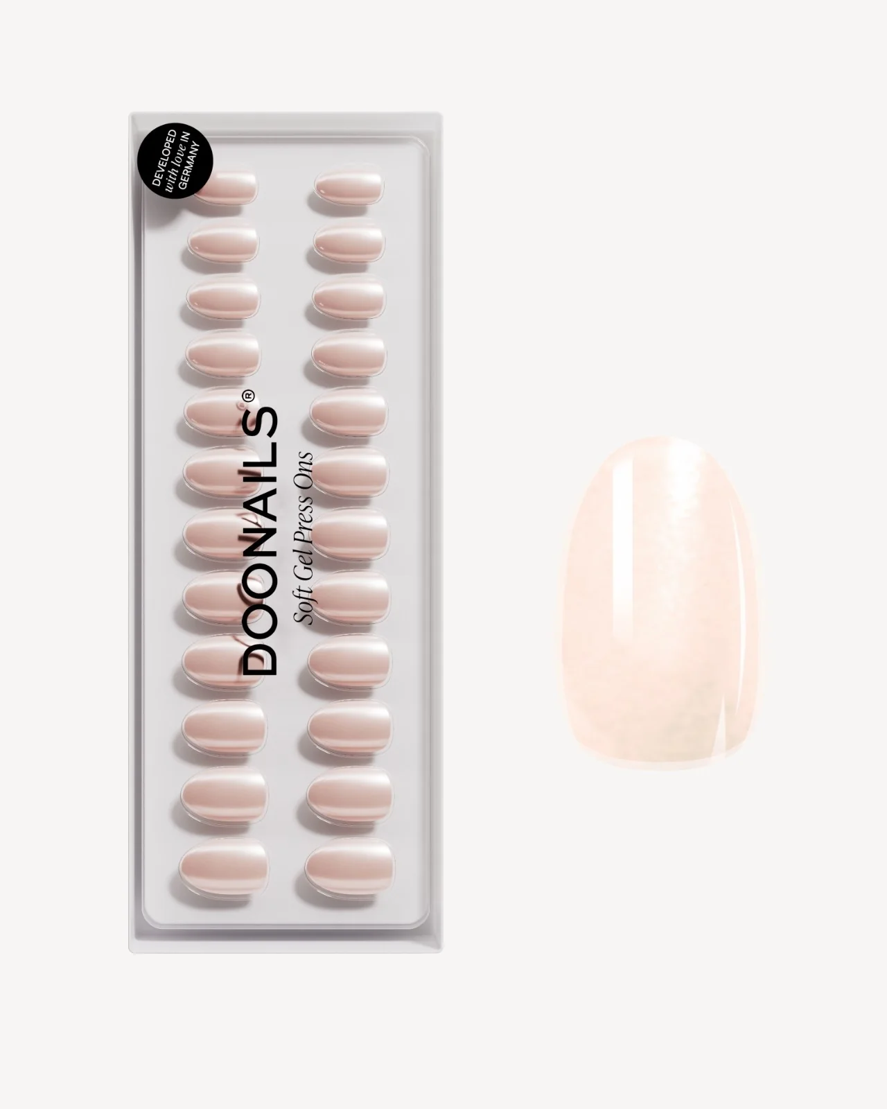 Prosecco Corte Rotonde Press Ons in Soft Gel