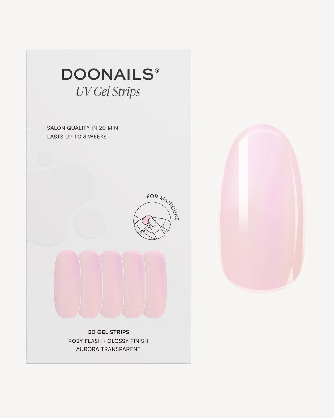 Rosy Flash Strisce in Gel