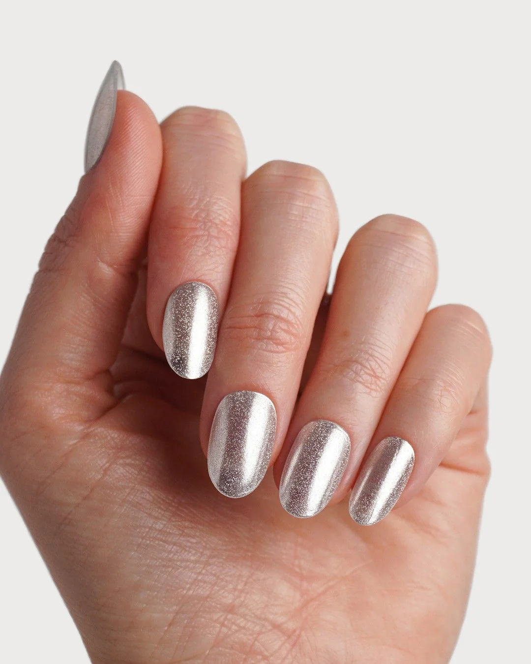 Silver Cat Eye Strisce in Gel - Image 4