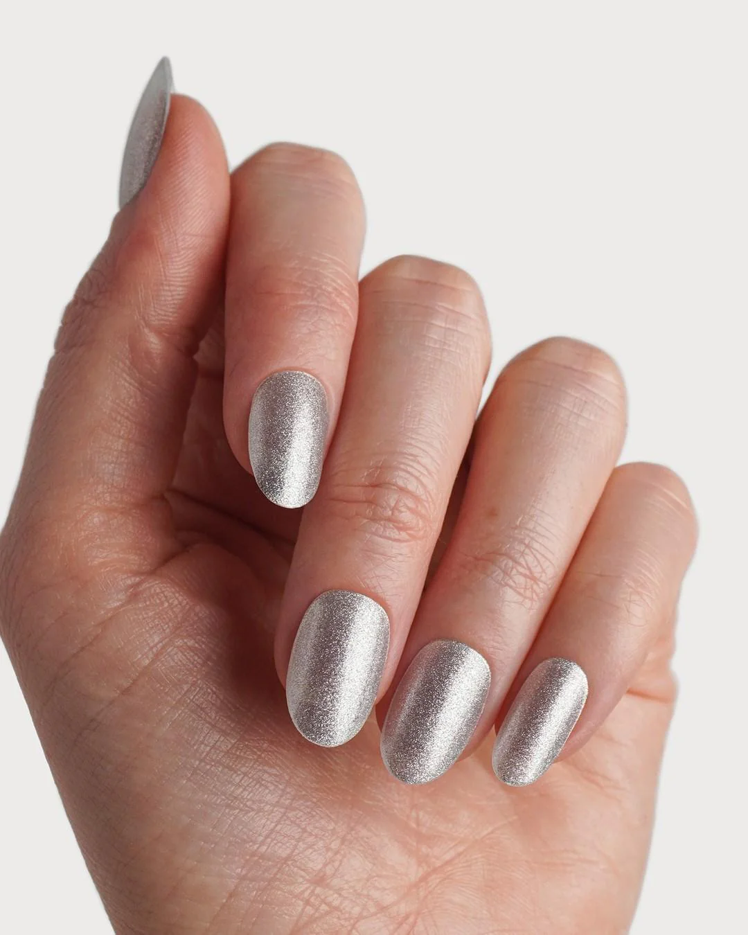 Silver Shimmer Strisce in Gel - Image 4