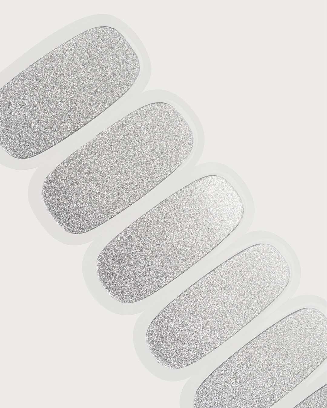 Silver Shimmer Strisce in Gel - Image 5