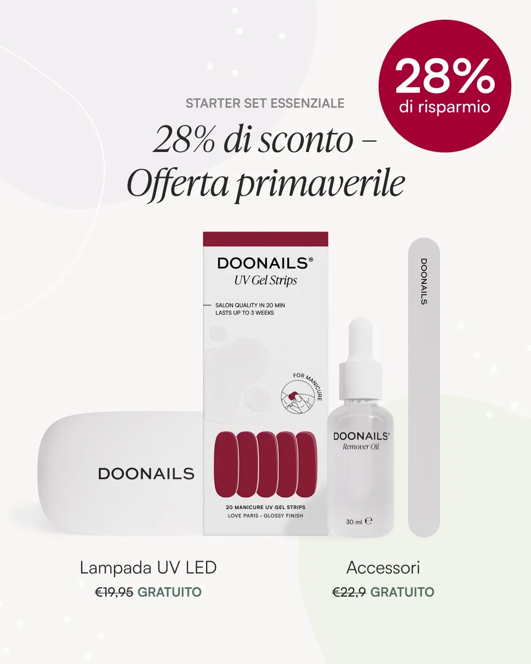 Kit Iniziale Primavera – Strisce in Gel - Image 14